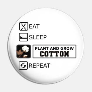 Cotton Farmer - Plant and grow cotton Pin