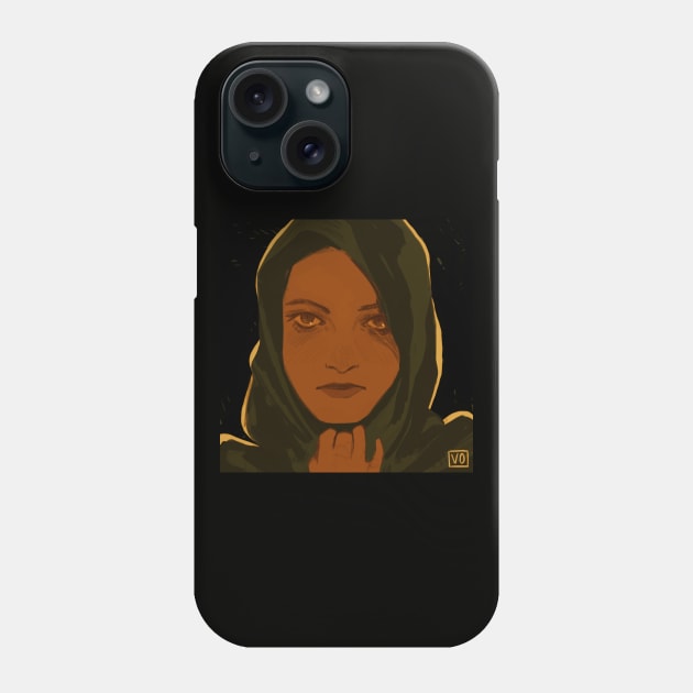 Inej Ghafa of Shadow and Bone Phone Case by Vivian Ostrander