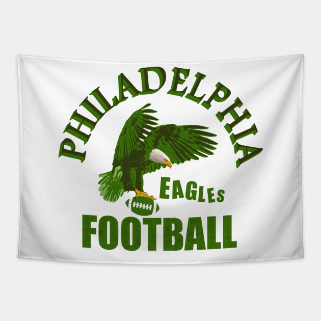 Philadelphia Eagles Design Tapestry by Proway Design