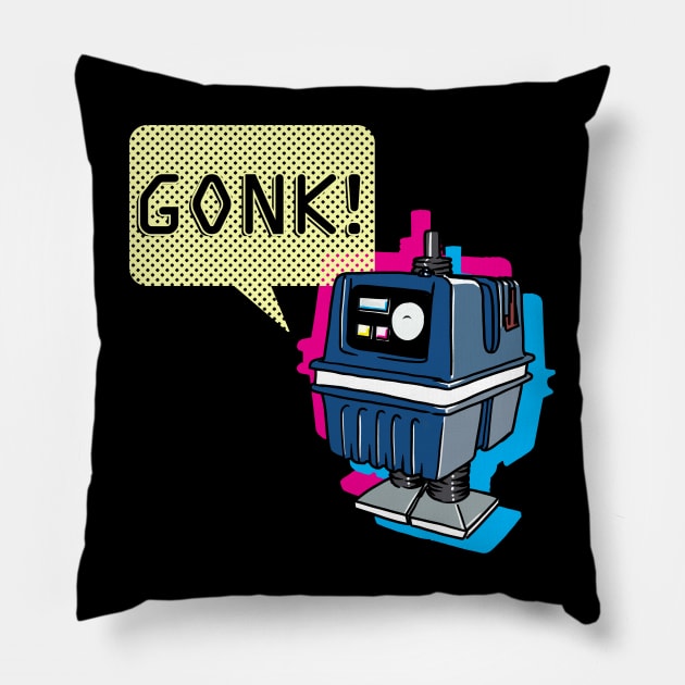 GONK! Pillow by Doc Multiverse Designs