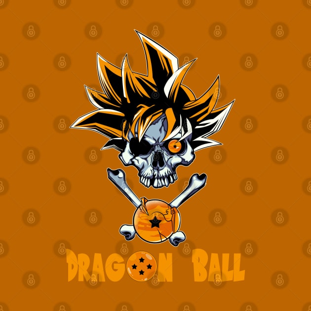 Dragon Ball ( Goku Skull) by djhayvee