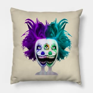 Horror Clown Pillow
