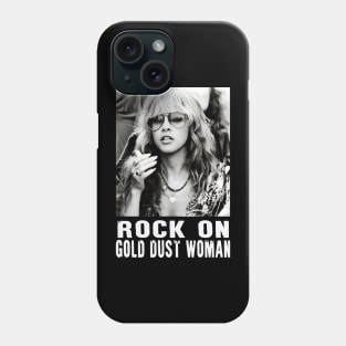 STEVIE - ROCK ON GOLD DUST WOMAN Phone Case