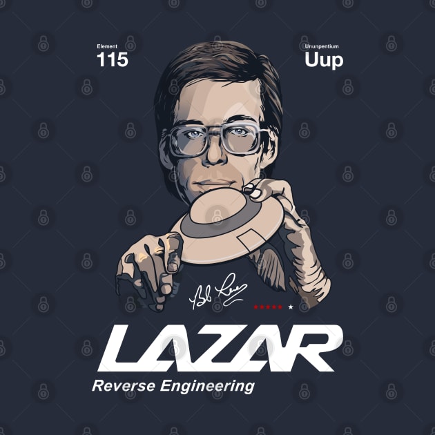 Area 51 Bob Lazar Reverse Engineering by wearableitems