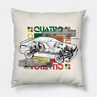 QUATRO (1980s drink) Pillow