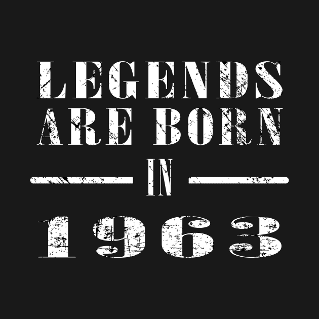 Born in 1963 Born In 1963 TShirt TeePublic