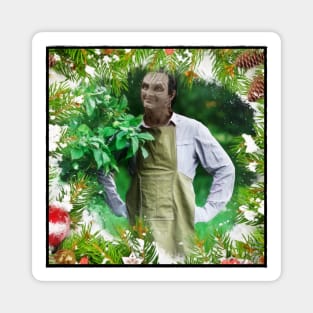 Christmas Garak in the Garden Magnet