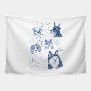 Pup Party Tapestry
