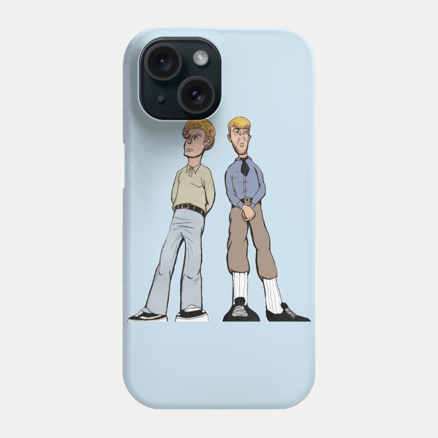 JCP Two Bois - Colored Phone Case by JC and the Pennis Band