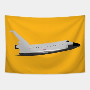 Rocket illustration Tapestry