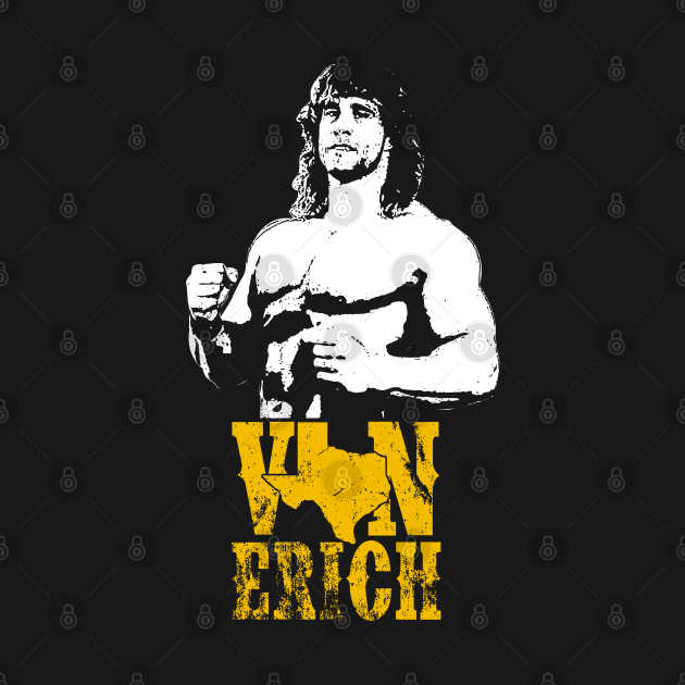 Discover Von Erich - Texas Tornado - T-Shirt