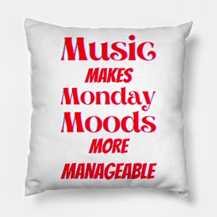 Music makes Monday moods more manageable in Red Pillow