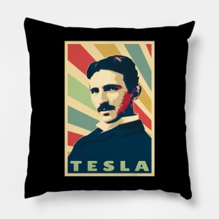 Nikola Tesla Pillow