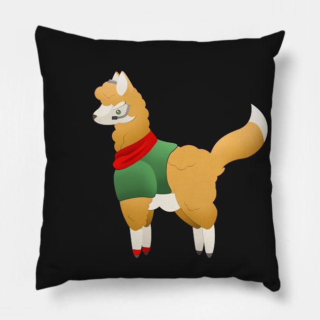 Starfox Llama Pillow by TakeTheLlama