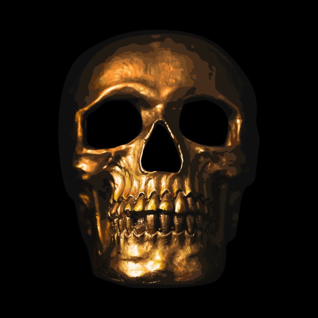 Golden Skull by Jennifer