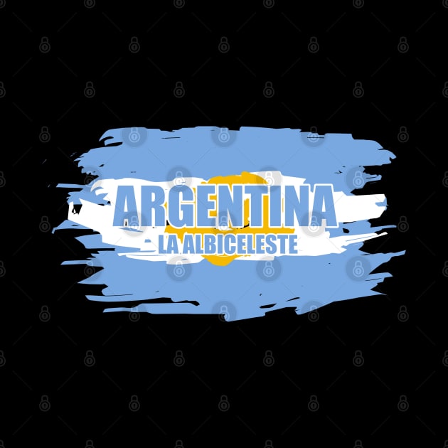 Argentina La Albiceleste by Sefiyan