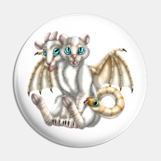 Chimera Cubs: Cream Lynx Point Pin