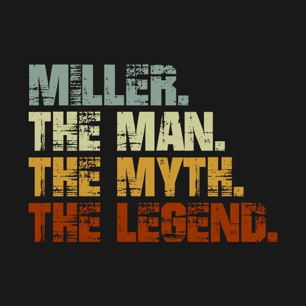 Miller The Man The Myth The Legend by designbym