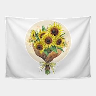 Sunflowers Tapestry