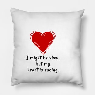 Racing Heart Pillow