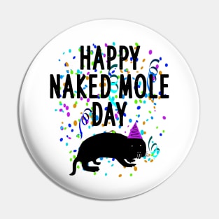 Happy naked mole rats day halloween rodent men Pin