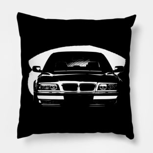 E38 simple design white colour Pillow