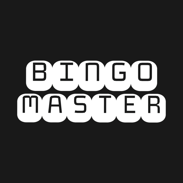 Bingo Master by LefTEE Designs