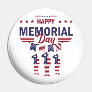 Happy Memorial Day, May 29 Pin