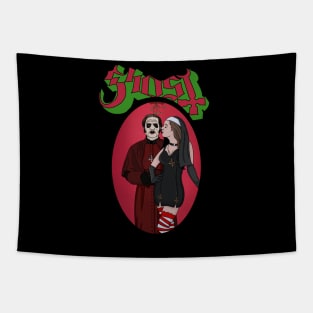 Christmas Ghost Tapestry