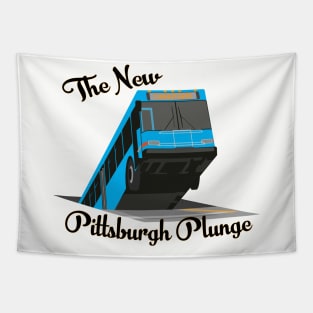 Pittsburgh Bus - the new Pittsburgh Plunge Tapestry