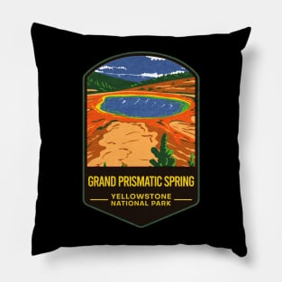 Grand Prismatic Spring Yellowstone National Park Pillow