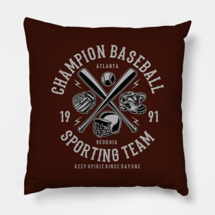 Baseball Champion Pillow