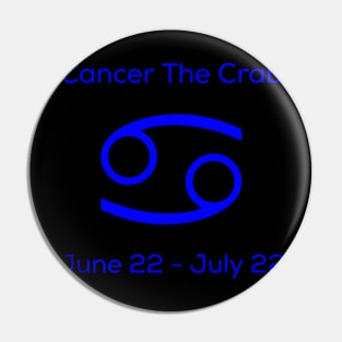 Zodiac, Cancer The Crab Pin