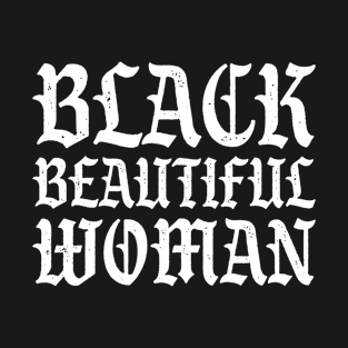 Black beautiful Woman T-Shirt