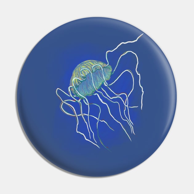 Jellyfish Pin by ericamhf86