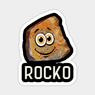 Rocko The Rock -- Your New Rock'n Best Friend! Magnet