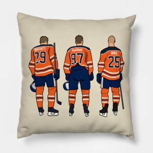 the big 3 from edmonton Pillow