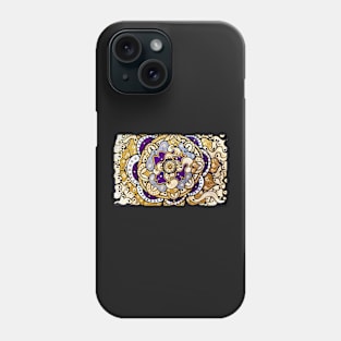 Gold N Lavander Phone Case