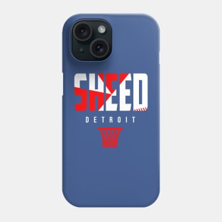 Sheed Detroit Basketball Phone Case