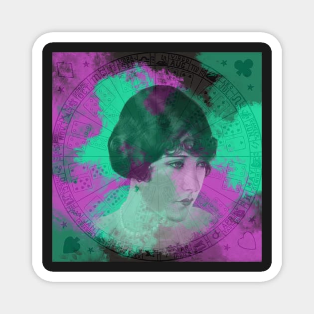 The Signs of Gloria Swanson Magnet by pompeiigod