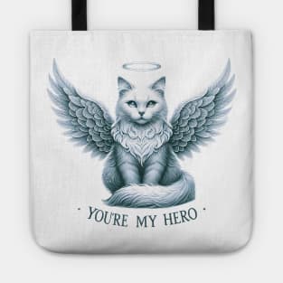 Furry Guardian Angel Tote