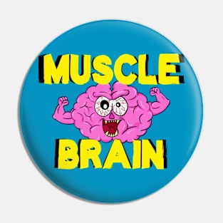 Muscle Brain Pin