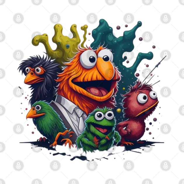 Muppets fan art by Nasromaystro