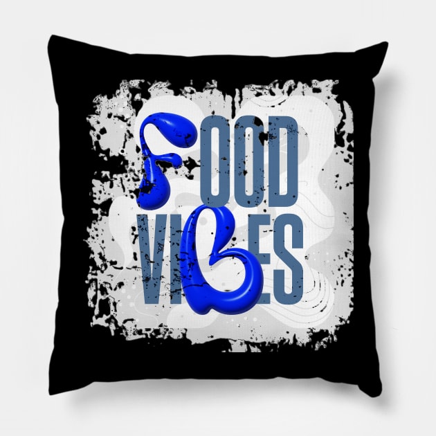 Food Vibes Foodie Pillow by StayMillions