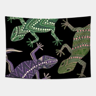 Gathering of Geckos Tapestry