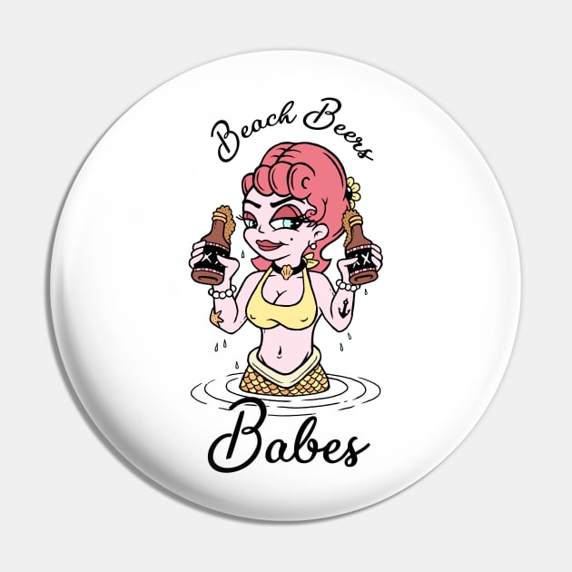 Beach, Beers and Babes (Colour) Pin by Woah_Jonny