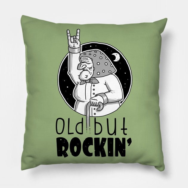 Old but Rockin' Pillow by OsFrontis