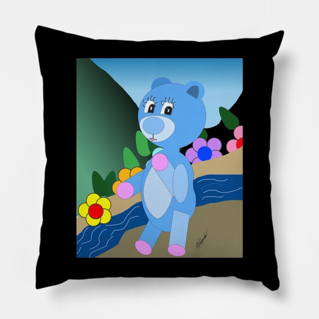 TITO BEAR Pillow by jleopold