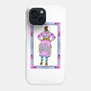 Jingle Dress Dancer by Niibidoon Phone Case