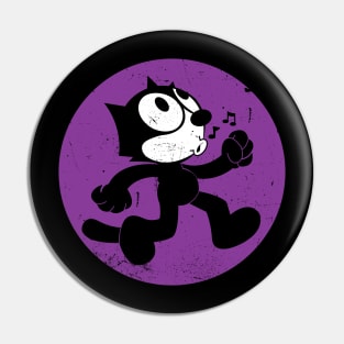 Felix The Cat Walking Whistling Pin